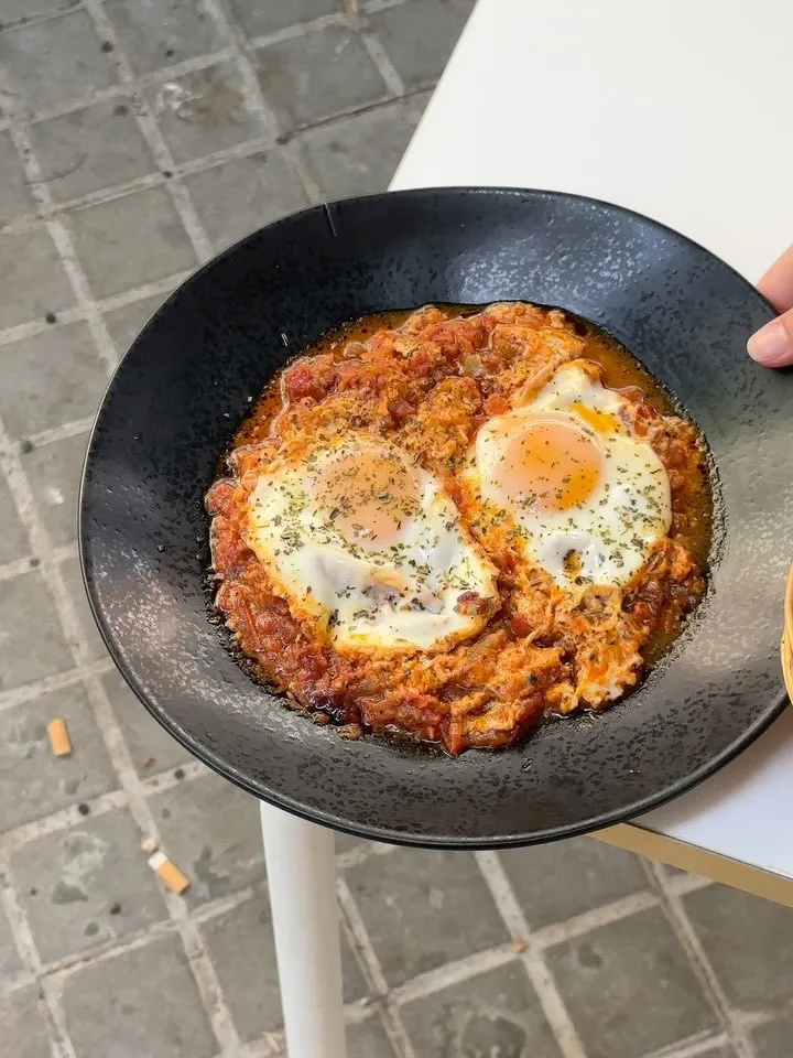 Shakshuka a la taula
